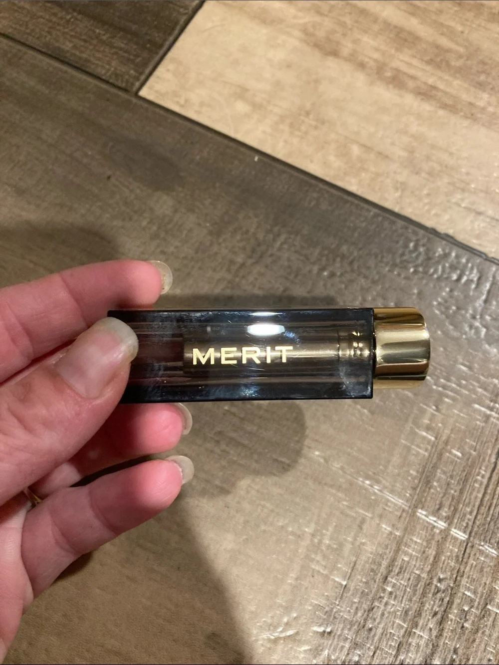 MERIT Signature Lip Lightweight Matte Lipstick — Blue Shade